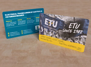 ETU Victoria - Membership Card