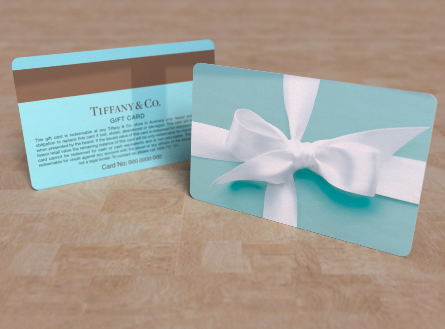 tiffany's gift card
